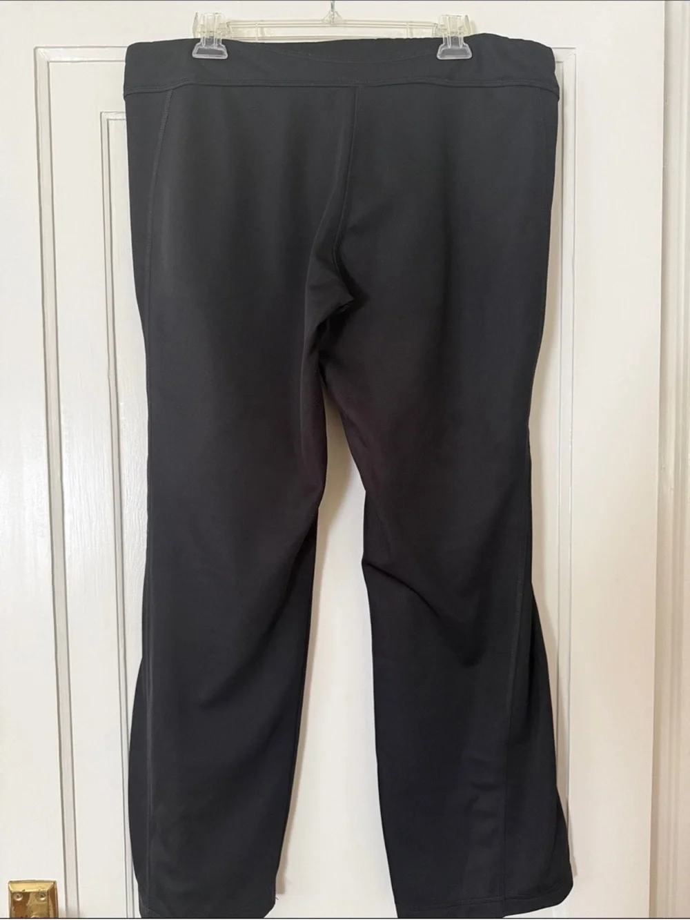 Adidas Black Athletic Pants Size L | Bootcut Yoga Workout Pants - Picture 6 of 6